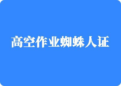 男人捅进女人阴道视频高空作业蜘蛛人证